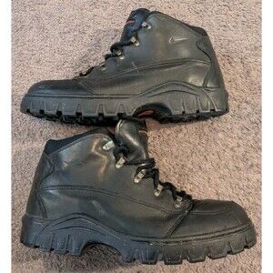 Vintage Y2K Nike ACG All Weather Gear Black Hiking Boots 185149 Men's 12